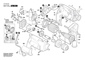 New Genuine Bosch 2609000617 Nameplate