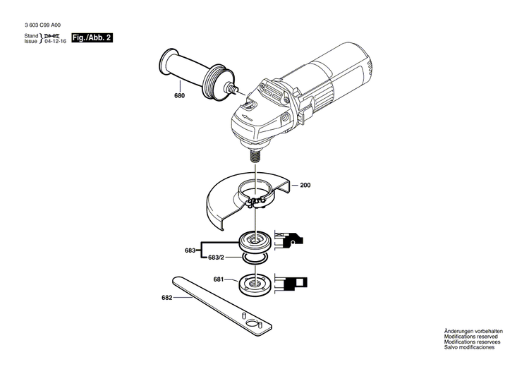 New Genuine Bosch 2609000838 Nameplate