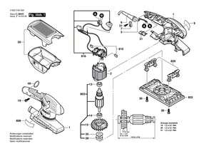 New Genuine Bosch 2609000940 Nameplate
