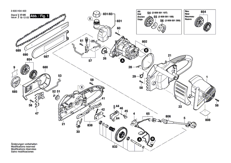 New Genuine Bosch 2609001093 Spring