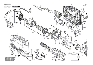 New Genuine Bosch 2609001767 Nameplate