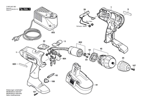 New Genuine Bosch 2609001900 Nameplate