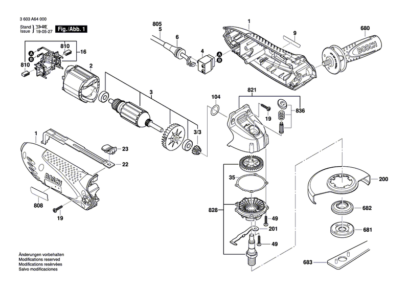 New Genuine Bosch 2609002175 Field