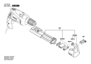 New Genuine Bosch 2609002348 Nameplate