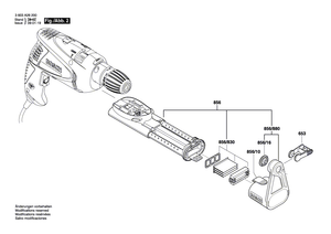 New Genuine Bosch 2609002355 Nameplate