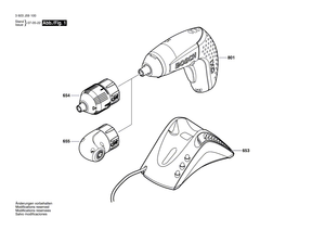 New Genuine Bosch 2609002363 Torque top part