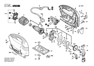 New Genuine Bosch 2609002373 Manufacturer's nameplate