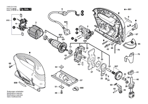 New Genuine Bosch 2609002379 Nameplate