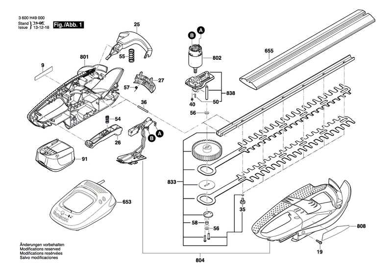 New Genuine Bosch 2609002389 Switch Segment