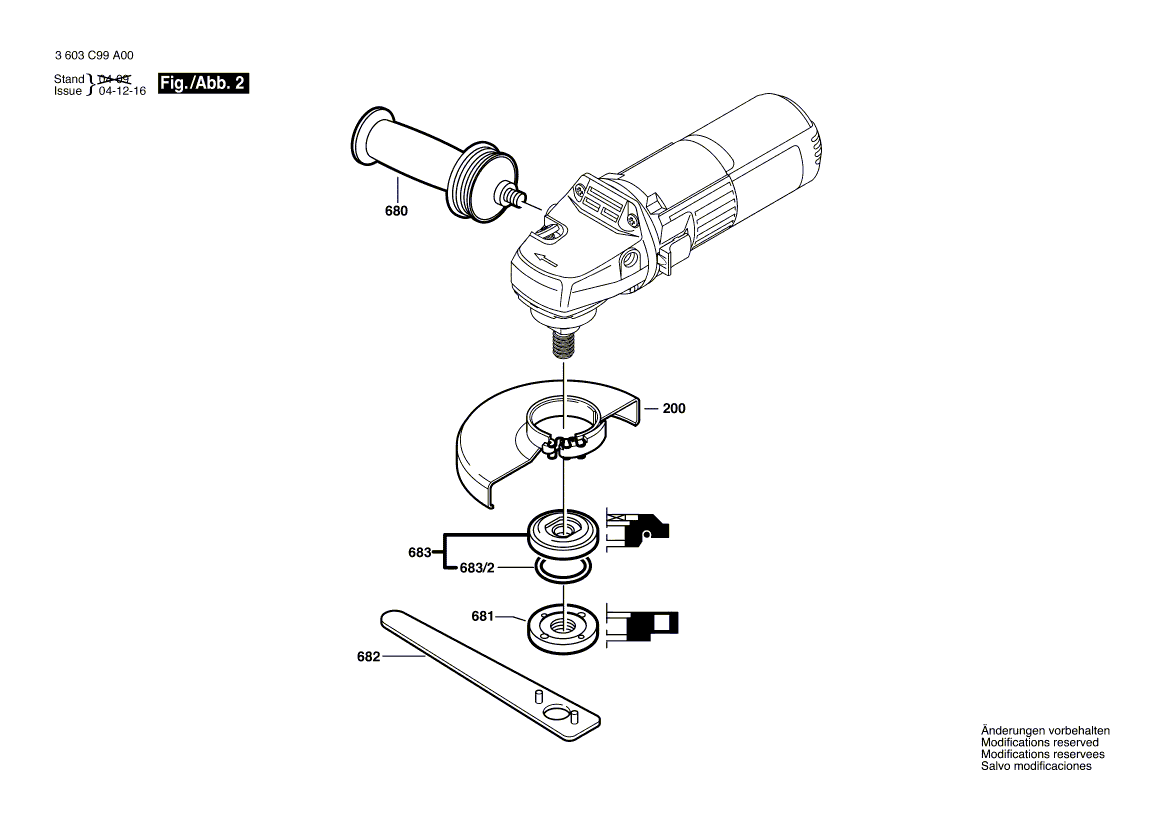 New Genuine Bosch 2609002524 Nameplate