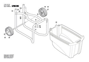 New Genuine Bosch 2609002564 Chute