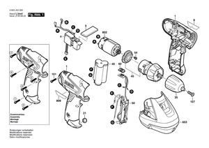 New Genuine Bosch 2609002571 Battery Set