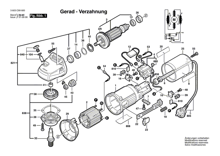 New Genuine Bosch 2609002747 Manufacturer's nameplate