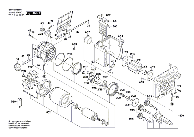 New Genuine Bosch 2609002754 Ring