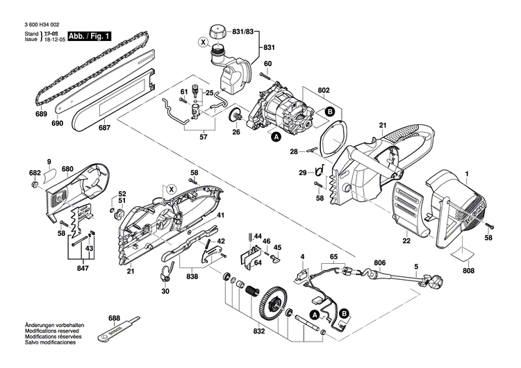 New Genuine Bosch 2609002885 Nameplate