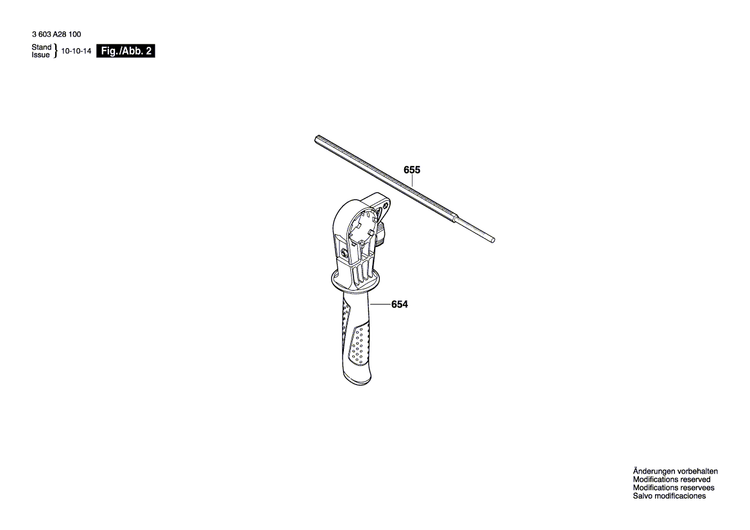 New Genuine Bosch 2609003024 Field