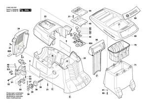 New Genuine Bosch 2609003149 Cable Set