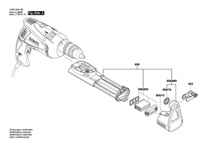 New Genuine Bosch 2609003213 Nameplate