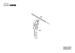 New Genuine Bosch 2609003217 Manufacturer's nameplate