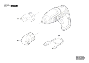 New Genuine Bosch 2609003218 Attachment