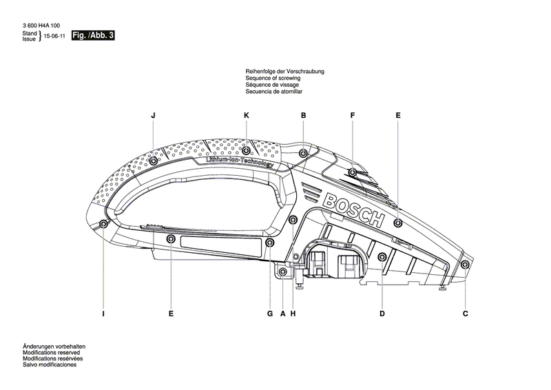 New Genuine Bosch 2609003254 Guard Segment