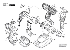 New Genuine Bosch 2609003282 Lever
