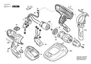 New Genuine Bosch 2609003283 Change-Over Switch