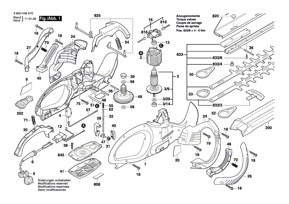New Genuine Bosch 2609003300 Screw