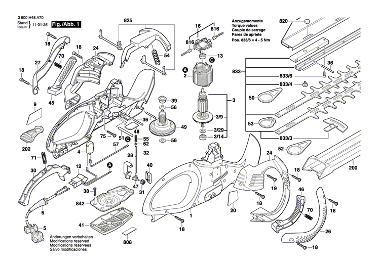 New Genuine Bosch 2609003300 Screw