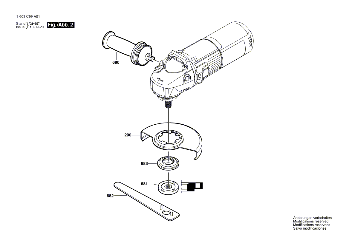 New Genuine Bosch 2609003321 Housing