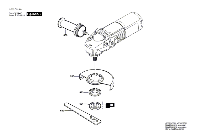 New Genuine Bosch 2609003321 Housing