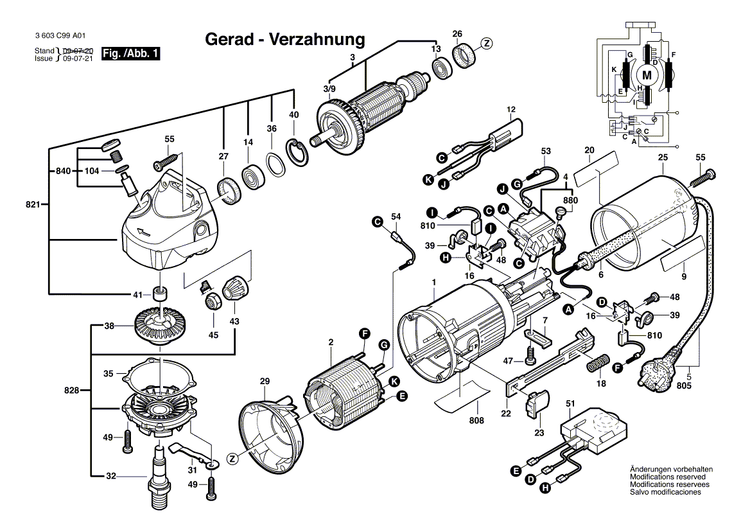 New Genuine Bosch 2609003321 Housing