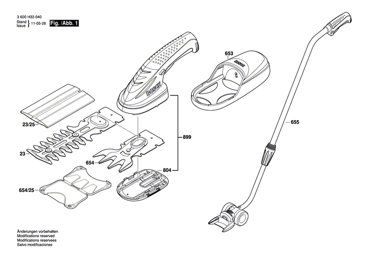 New Genuine Bosch 2609003414 Extension Set