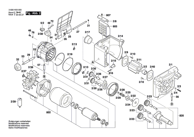 New Genuine Bosch 2609003516 Cable Set
