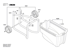 New Genuine Bosch 2609003517 Switch Rocker