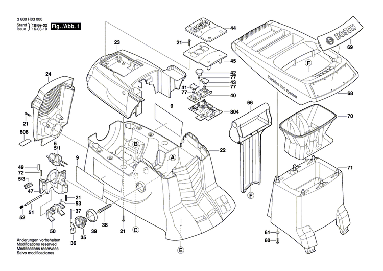 New Genuine Bosch 2609003539 Adjusting Screw