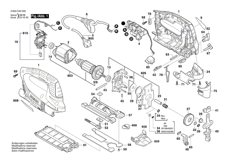 New Genuine Bosch 2609003553 Pad