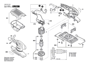 New Genuine Bosch 2609004002 Nameplate