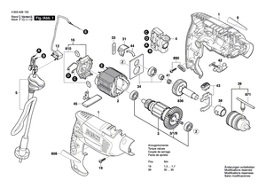 New Genuine Bosch 2609004112 Manufacturer's nameplate