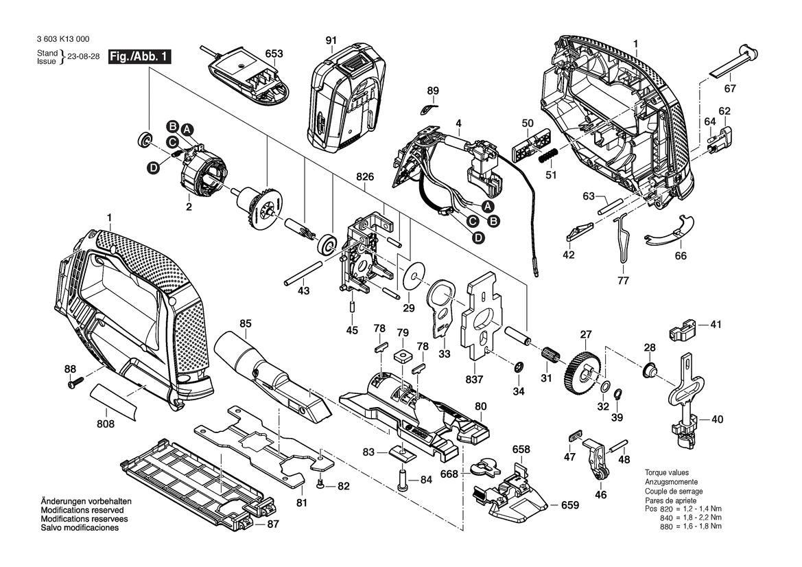 New Genuine Bosch 2609004223 Spring