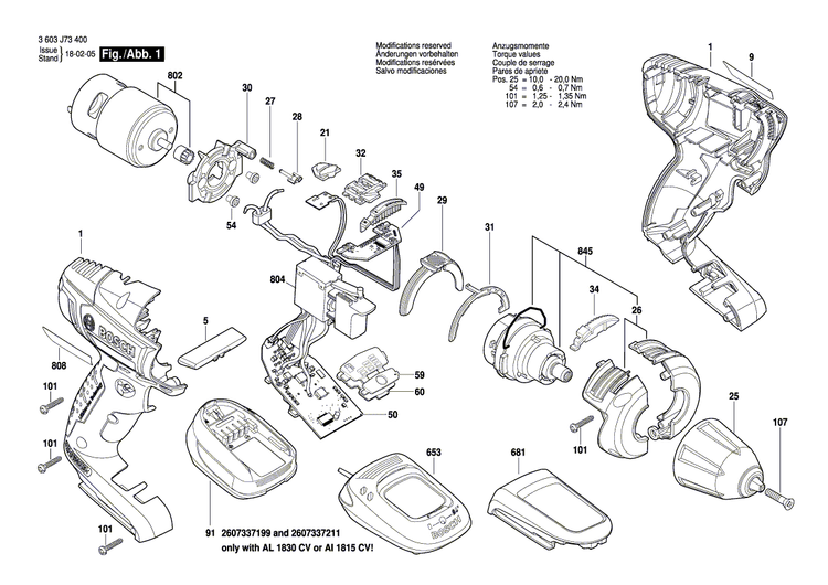 New Genuine Bosch 2609004253 Housing