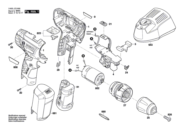 New Genuine Bosch 2609004492 Manufacturer's nameplate