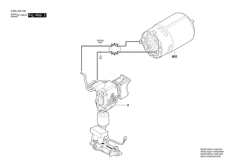 New Genuine Bosch 2609004496 Spring