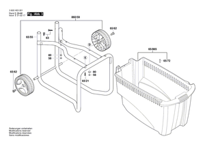 New Genuine Bosch 2609004514 Flap