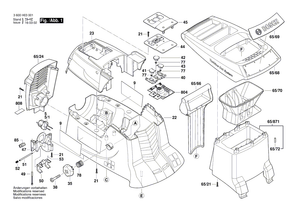 New Genuine Bosch 2609004514 Flap