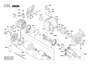 New Genuine Bosch 2609004523 Handle