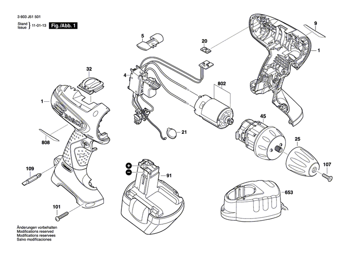 New Genuine Bosch 2609004569 Nameplate