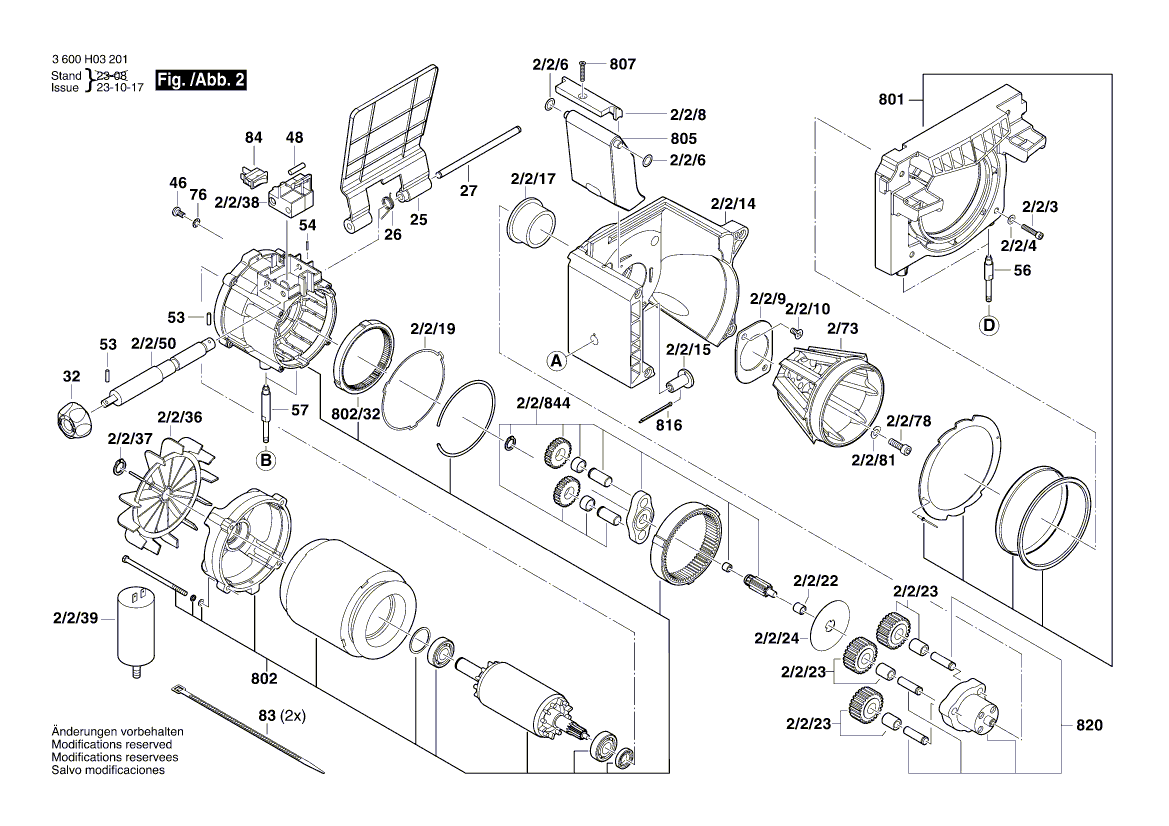 New Genuine Bosch 2609004602 Adjusting Screw