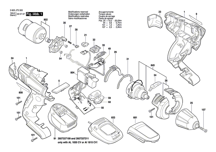New Genuine Bosch 2609004613 Cover