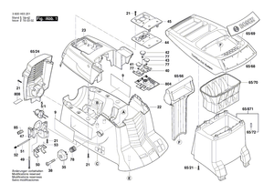 New Genuine Bosch 2609004640 Holder
